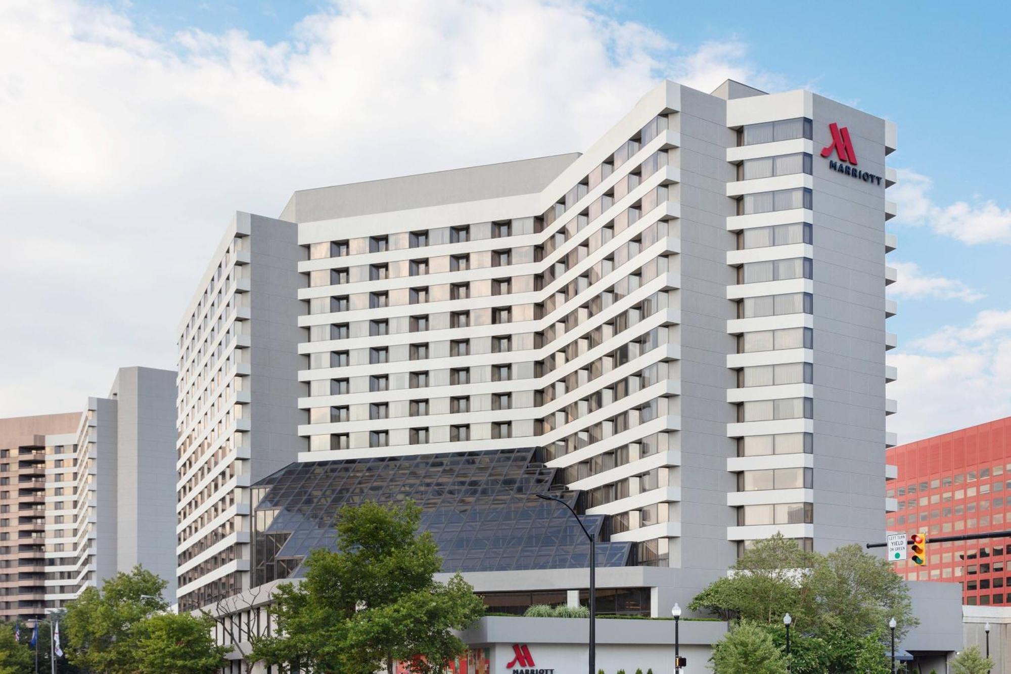 Crystal Gateway Marriott Hotell Arlington Exteriör bild